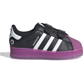 Resim Adidas Ig7003-b Superstar Led Lıght Bebek Spor Ayakkabı Siyah Ig7003-b Siyah Mor Mor - Siyah 
