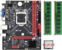 Resim SHABD Masaüstü Anakart B85M VHL İşlemci I3-2120 2X DDR3 1600 MHz 8G RAM LGA 1155 USB 3.0 3.0 Bilgisayar Anakart 