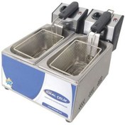 Resim İdeal Çelik Elektrikli Fritöz - 3+3 Lt 