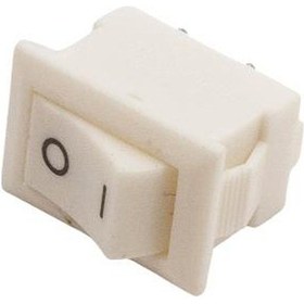 Resim KCD11 Mini Beyaz On-Off Anahtar - Kısa Pinli 