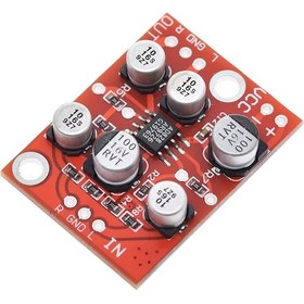 Resim Ad828 Preamp Modül Ses Yükseltici Amfi Sterio Ses Kuvvetlendirici 