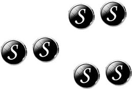 Resim Adorainbow 3 Parça Kol Düğmeleri Erkek Erkekler Mektup Kol Düğmeleri Erkek Kol Düğmeleri Erkekler Için Iş Kol Düğmeleri Alfabe Kol Düğmeleri Mektup Oyulmuş Kol Düğmeleri Adam Perçin Buton 