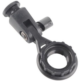 Resim Fosenze Plastik Mikrofon Tutucu: 22mm Somunlu Uyumlu, 180 Ayar Özelliği, 5/8-3/8 Vida, Sağlam Ve Taşınabilir 