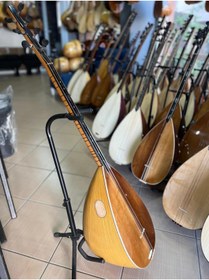 Resim Bircanmüzik 42 cm Dut Tekne Profesyonel Kısa Sap Bağlama (soft kılıf, yedek tel ve mızrap hediye) 