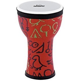 Resim Nino Elements Mini 6 inch Djembe (Pharaoh's Script) 