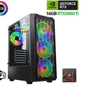 Resim Xaser Thunder X790 097 X R5 8400f 32 GB 1 TB SSD 16 GB RTX5060 Ti Free Dos Masaüstü Oyuncu Bilgisayarı 