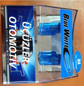 Resim Mavi Far Ampulu H4 12V 100 90W 4500K 2Adet 