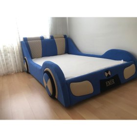 Resim Puf Bebe Montessori Serisi_yumuşacık Puf_çocuk_bebek Yatağı_arabalı Yatak 90x190 Ölçüde(YATAK DAHİLDİR) 