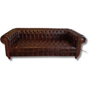 Resim cosmos Chester P Kol Deri Koltuk 230 cm 