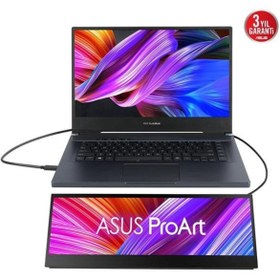 Resim ASUS 14" IPS DOKUNMATIK PROART PA147CDV TYPE-E İÇERİK HAZIRLAMA MONİTÖRÜ 1920X550 