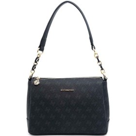 Resim Çapraz Çanta Kadın Silver Polo 910-45364 Sılver Polo Çapraz Bayan Çantası M178 Siyah-mat Siyah Siyah 