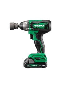 Resim Hikoki WR18DF-2.0 18V/2.0AH 220NM 1/2" Çift Akülü Şarjlı Darbeli Somun Sıkma Makinesi 