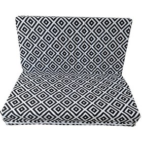 Resim Şark Köşesi Minderi Büyük Ölçü Katlanır Sünger Yatak 120x195x8 Cm-mozaik-çift Kişilik Yatak Çok Renkli 