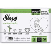 Resim Sleepy Natural Midi Çocuk Bezi 30'lu 4-9 kg 