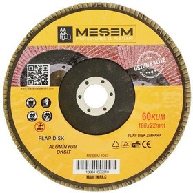 Resim Meşem 115X22X80 Kum Flap Disk Zımpara (468847740) 