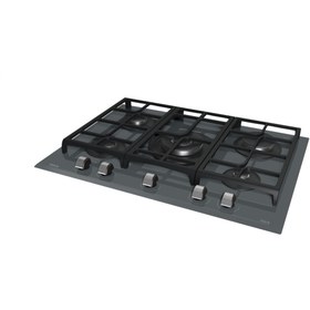 Resim Teka GZC 75330 XBN ST Ankastre Kristal Wok Gözlü Cam Gazlı Ocak 112570103 
