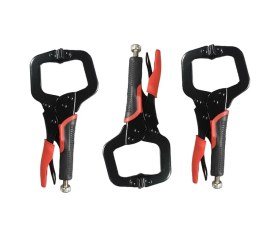 Resim Willowhaven 6 Inç 3 Parça Ayarlanabilir Mengene, Kaynak Ve Ahşap İşleri İçin Geniş Ağız Penseler 