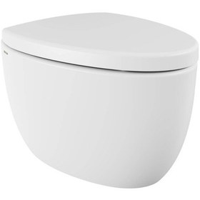 Resim Bocchi - Etna Rimless Kanalsız Asma Klozet Parlak Beyaz, Kapak Hariç - 1685-001-0128 Diğer 