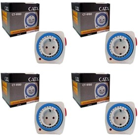 Resim Cata CT-9180 Mekanik Zaman Saati 4 Adet 