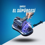 Resim menody K10 Pro Yenilenmiş Güçlendirilmiş Şarjlı El Süpürgesi Yüksek Emiş Gücü Koltuk Ve Yatak Süpürgesi 