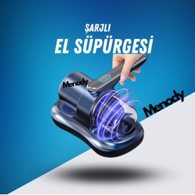 Resim menody K10 Pro Yenilenmiş Güçlendirilmiş Şarjlı El Süpürgesi Yüksek Emiş Gücü Koltuk Ve Yatak Süpürgesi 