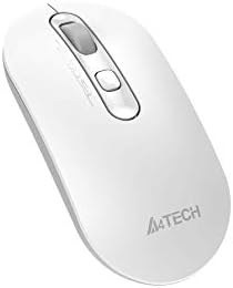 Resim A4tech FG20 Fstyler 2.4Ghz Nano 2000Dpi Kablosuz Kompakt Optik Mouse, Beyaz 