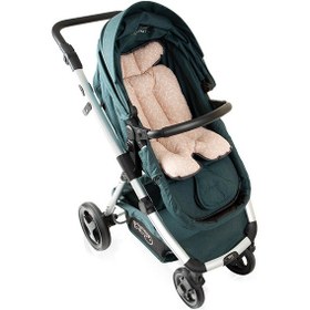 Resim Babyjem Bje-507 Puset Ve Mama Sandalyesi Minderi Somon Çicek 
