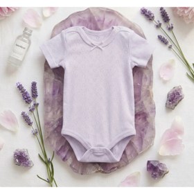 Resim Caramell Kız Body - Mor 