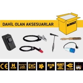 Resim Merstek Dxwdmma 160E Inverter Kaynak Makinesi 