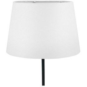 Resim Komidin Üzeri Abajur Şapkası Beyaz 