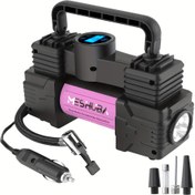 Resim MESHUBA Lastik Şişirici 12V Taşınabilir Hava Kompresörü, Araba Lastikleri için 150PSI Hava Pompası ve Araba Bisiklet Motor Topu için Dijital Basınç Göstergesi, Mor 