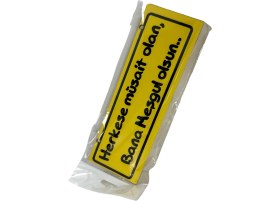 Resim Tky Cam Süsü Yazı ’herkese Müsait Olan Bana Meşgul Olsun’ Mdf Vantuzlu 