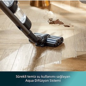 Resim Philips Aqua Trio 9000 Seri XW9463/11 Islak & Kuru Temizlik Kablosuz Dikey Süpürge 