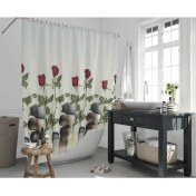 Resim Zethome Jackline Banyo Duş Perdesi 12005 Tek Kanat 1X120X200 