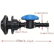 Resim Willowhaven 1 Set Akvaryum Başlangıç Seti Paslanmaz Çelik Filtreli Hortum Bağlantısı 16mm 