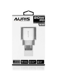 Resim Auris 20W Usb-C & Typec Girişli Cep Telefonu Şarj Başlığı 