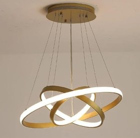 Resim Gold/Platform / 60-50-30 cm / 3 Renk Işık/Sarkıt Avize 