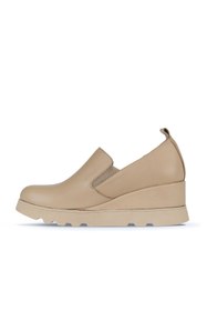 Resim Bueno Shoes Vizon Deri Kadın Dolgu Topuklu Ayakkabı 01wz7205 