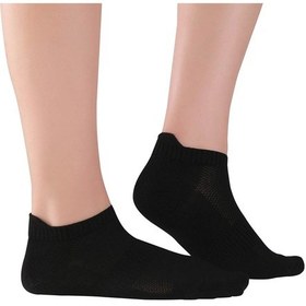 Resim Elyfer 8 Çift Bambu Kadın-Erkek Unisex Yumuşak Terletmez Patik Çorap 