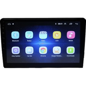 Resim Ford Transit Custom 2020-2022 10 inç 10-256 GB PRO Android Carplay Multimedya 