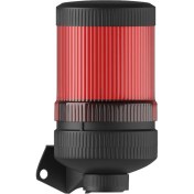 Resim Mesan Ø70 1 Kat Işıklı Kolon Multi LED Buzzer Duvar Montaj Ms 424 Kırmızı 24VDC 
