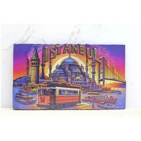 Resim Ahşap İstanbul Temalı Magnet Alk4359 