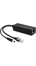 Resim AN6650 Poe Splitter Adaptör 24V To 12V Gigabit Ethernet Ip Kamera Nvr Modem Access Point Dönüştürücü 