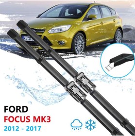 Resim Genel Markalar Ford Focus 3 Ön Cam Silecek Süpürgesi Takımı 2012--2018 