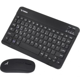 Resim Torima Kablosuz Klavye Mouse Seti TMK04 Siyah 