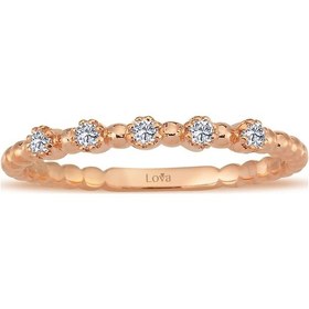 Resim Lova Pırlanta 5 Taşlı Arrapha Yüzük - 1010259 