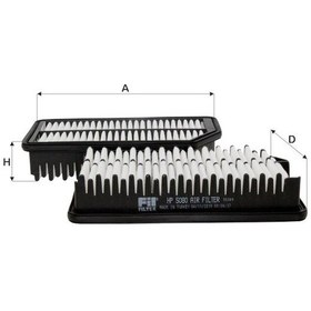 Resim Fıl Hp5080 Hava Fıltresı Hyundaı I30 1,6 Crdı 12- Ceed 1,6 Crdı 12- 