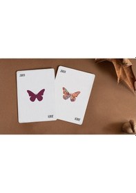 Resim Cartamundi Butterfly Seasons Fall Marked Premium Oyun Kağıdı Limited Edition Koleksiyonluk İskambil Kartları 