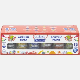 Resim Kooky Akrilik Boya Seti 12x30ml 