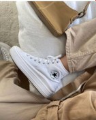 Resim Converse Ctas Move Hi Kadın Günlük Ayakkabı 568498C Beyaz 